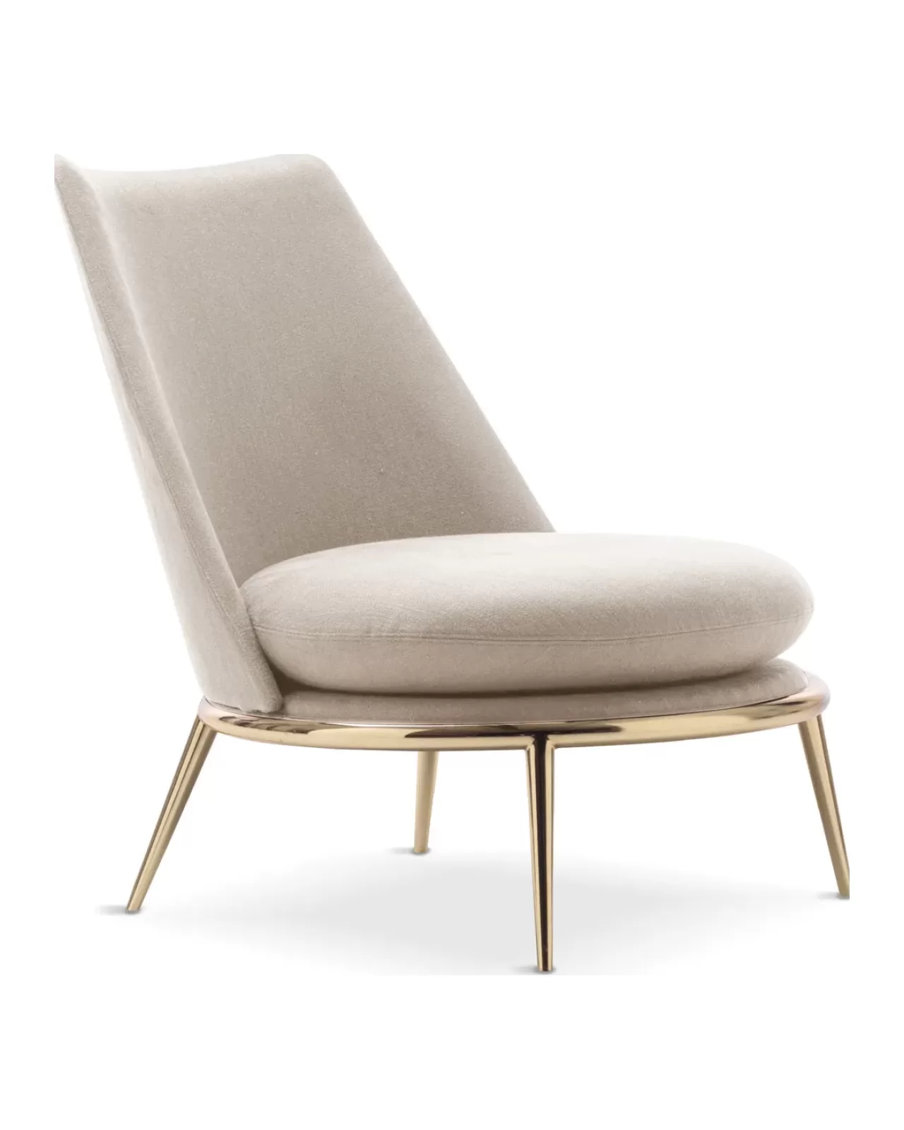 Aurora Armchair, Cantori armchair made in Italy