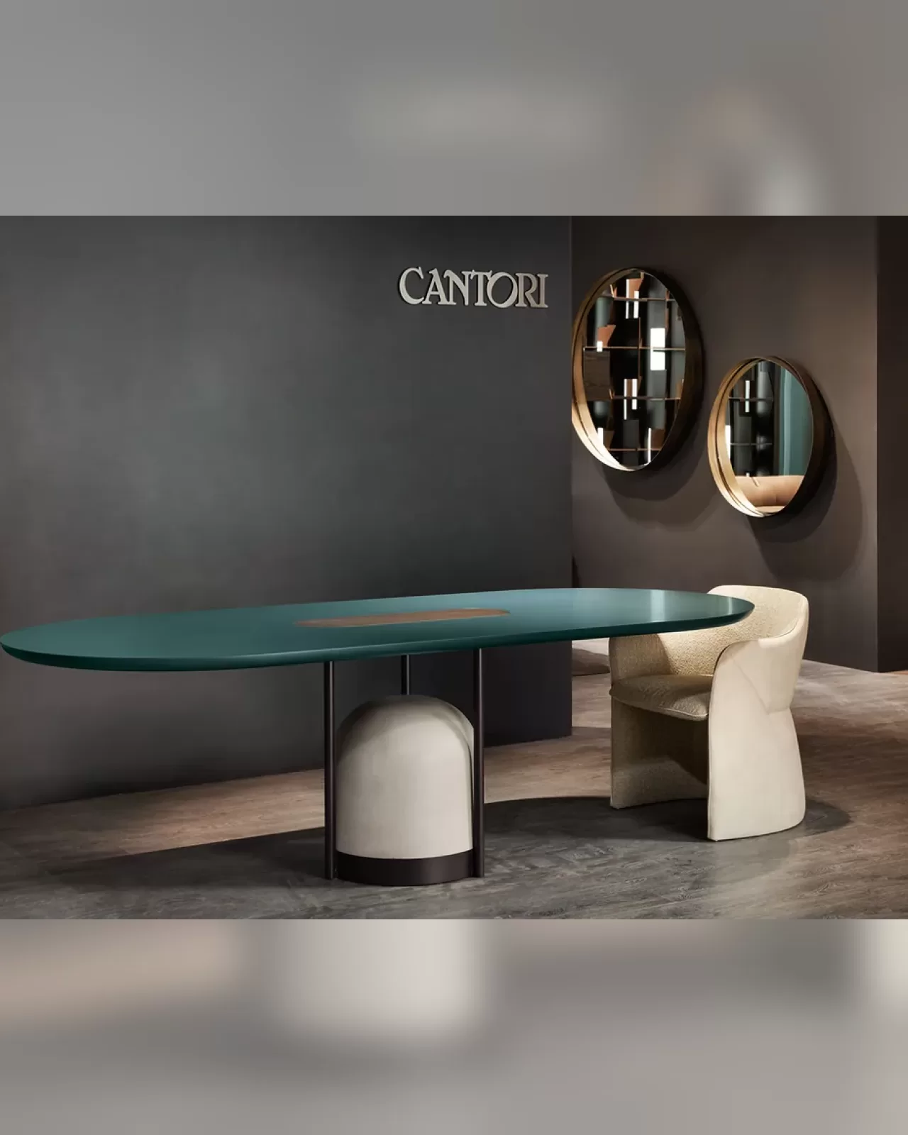 Arcano Dining Table, Cantori dining table made in Italy