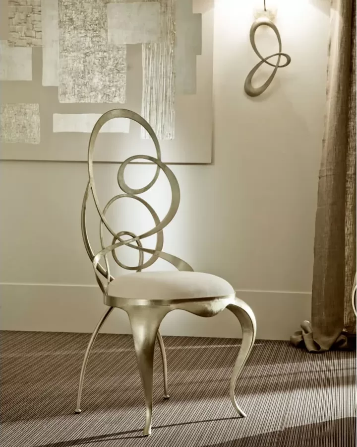 Ghirigori Dining Chair, Cantori dining chair made in Italy