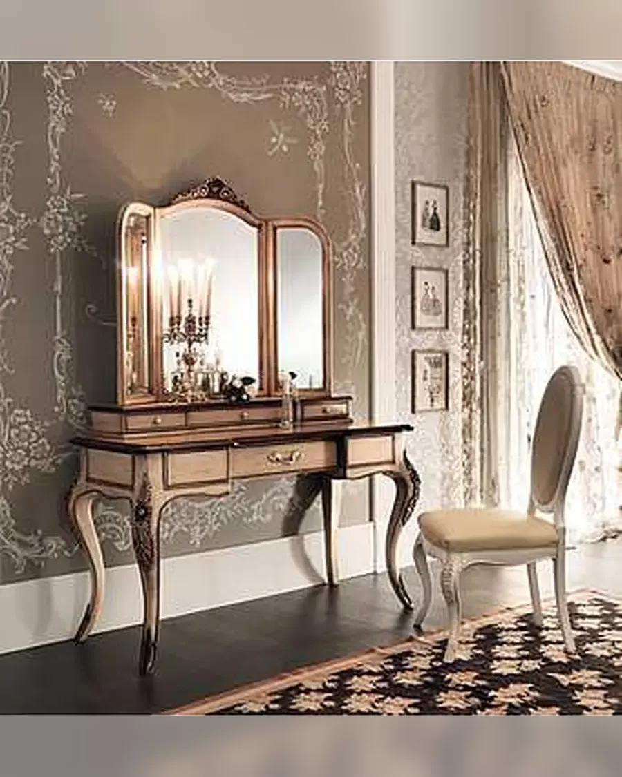 Ellipse Dressing Table, Francesco Pasi bedroom
