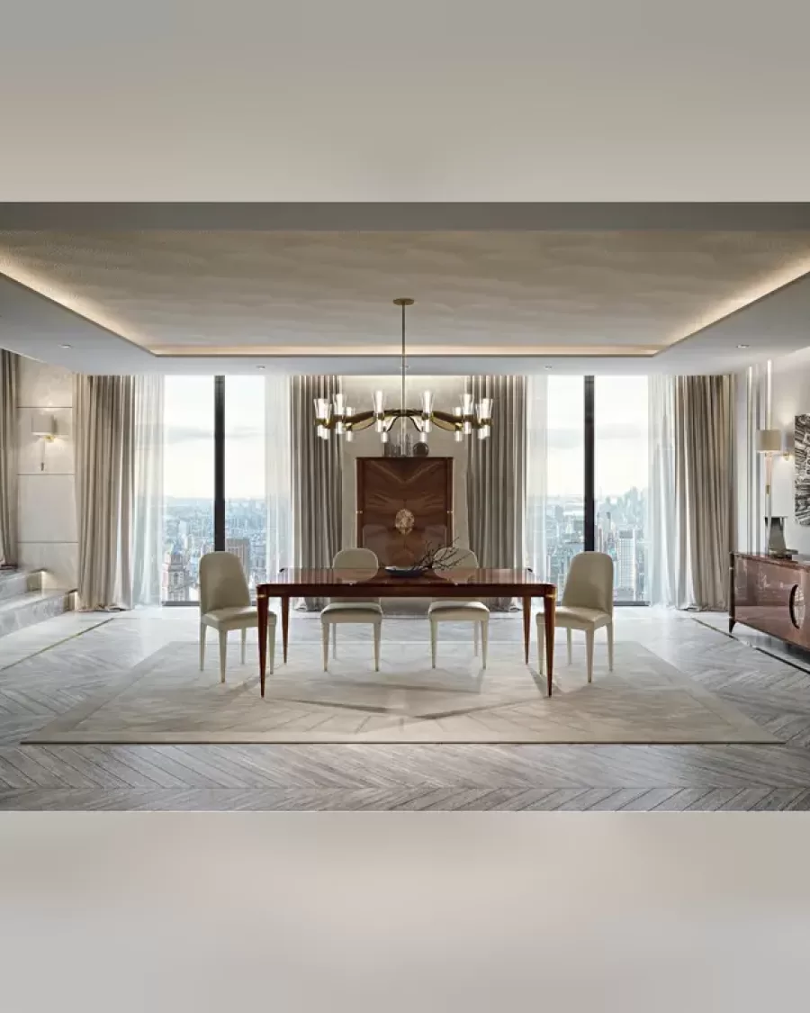 Ellipse Sideboard with Marble Oval, Francesco Pasi sideboard