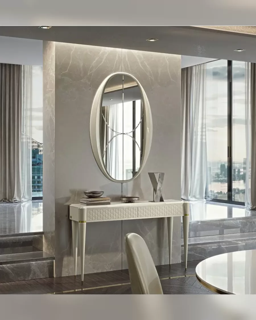 Ellipse Oval Mirror, Ellipse mirror by Francesco Pasi