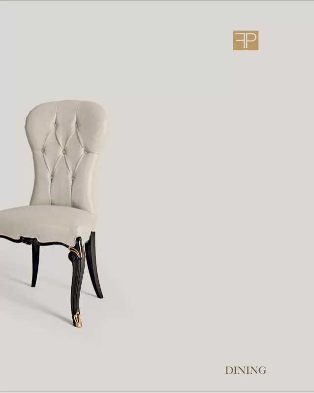 Opera Upholstered Chair by Francesco Pasi, Italian dining chairs