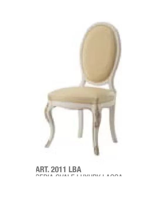 Gran Guardia Oval Dining Chair, luxury furnishing