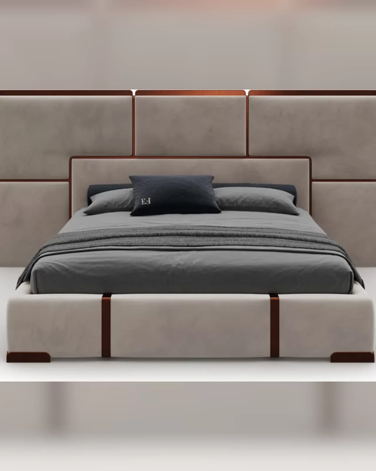 Morganite Bed, Exence Expance modern bedroom by Epoque