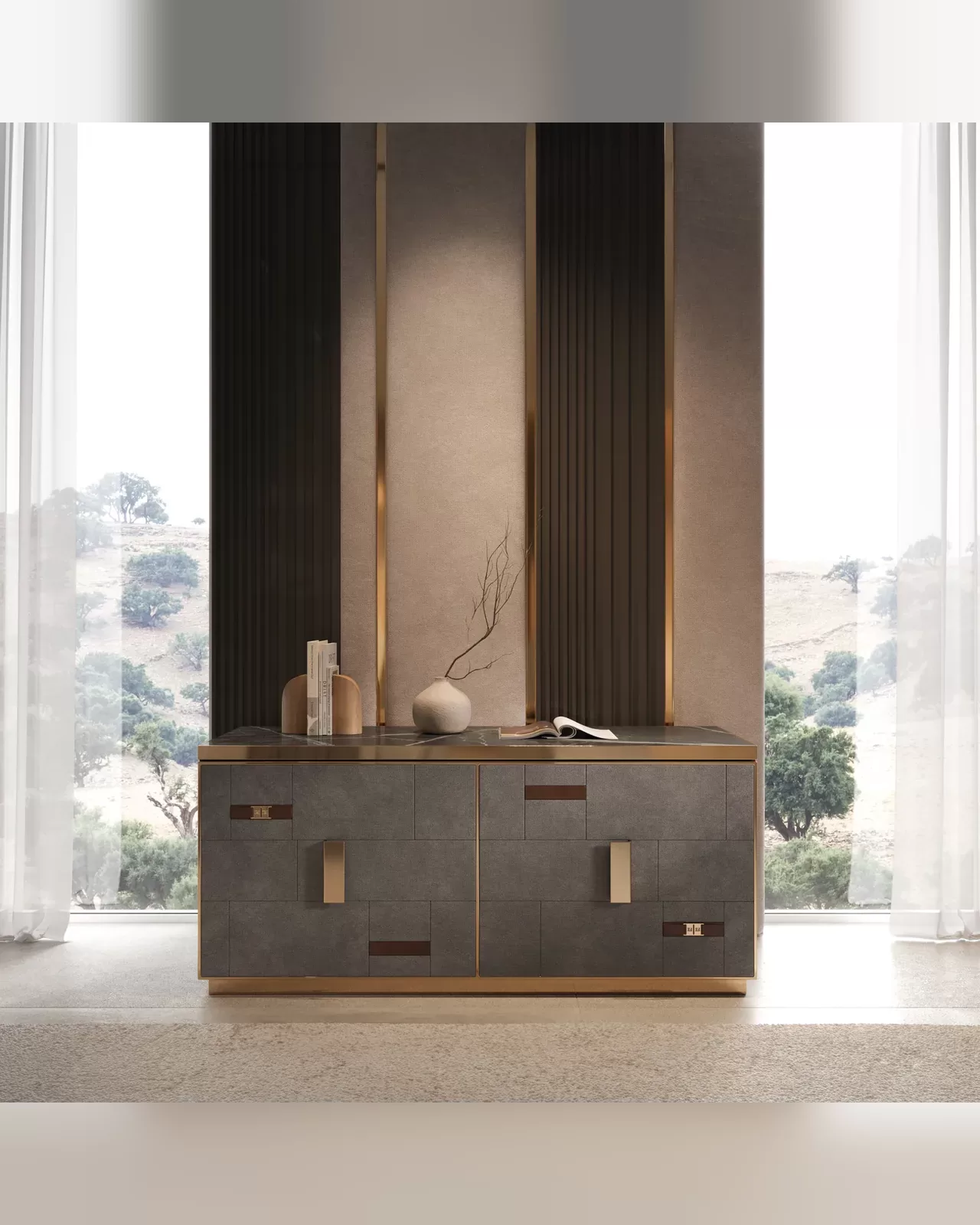 Cromo Plus Dresser, Exence Expance modern bedroom by Epoque