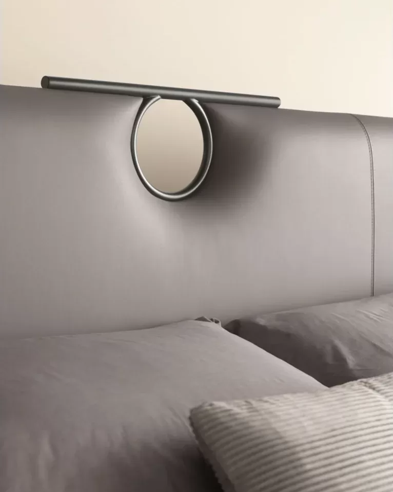 Letto Bay 2, letto imbottito Cantori