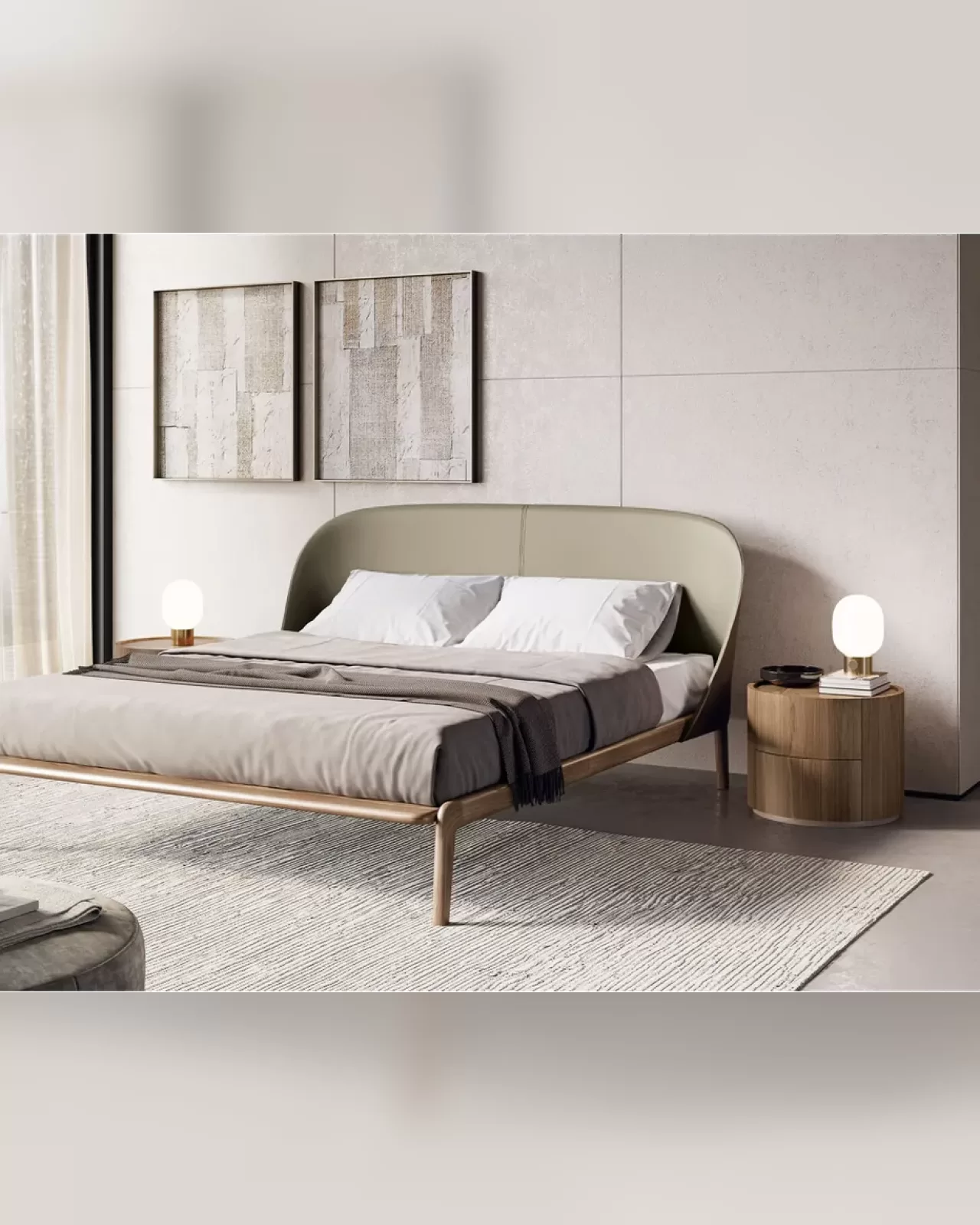 Letto Tamago, letto di lusso