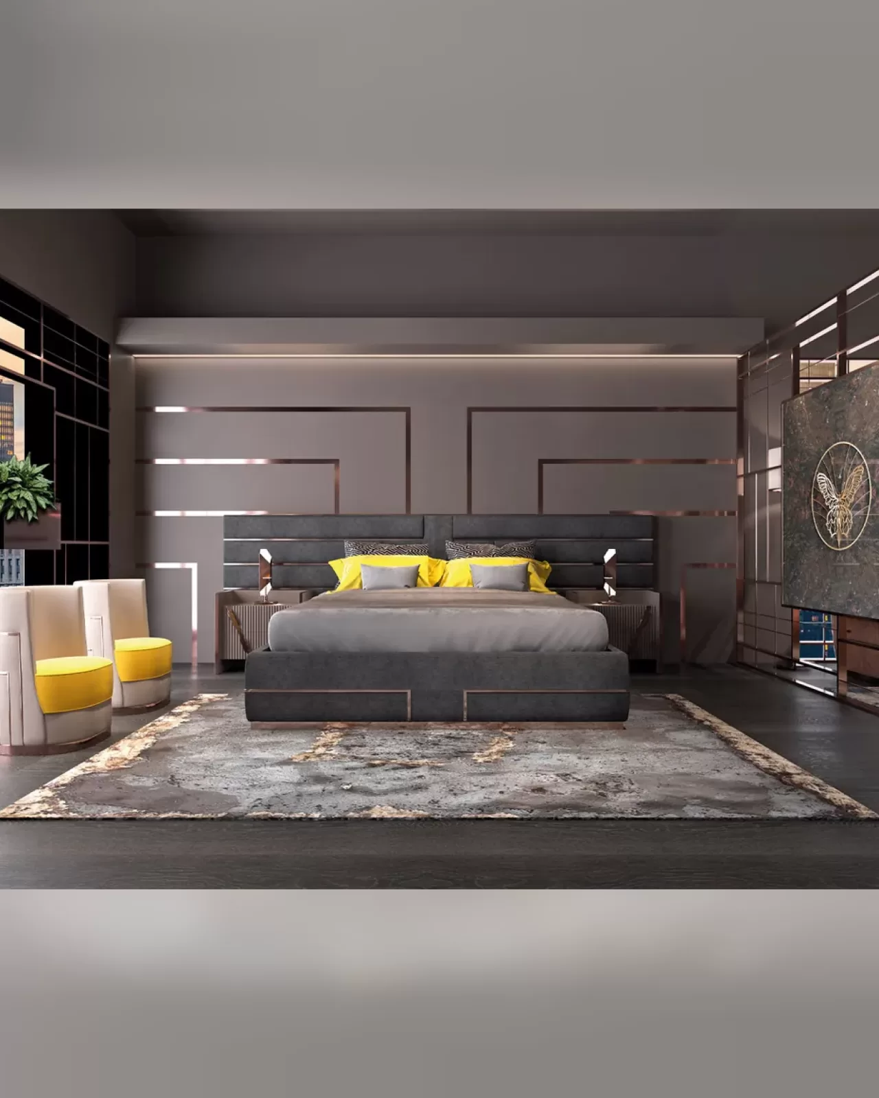 Mochi Bed by Epoque, Exence collection