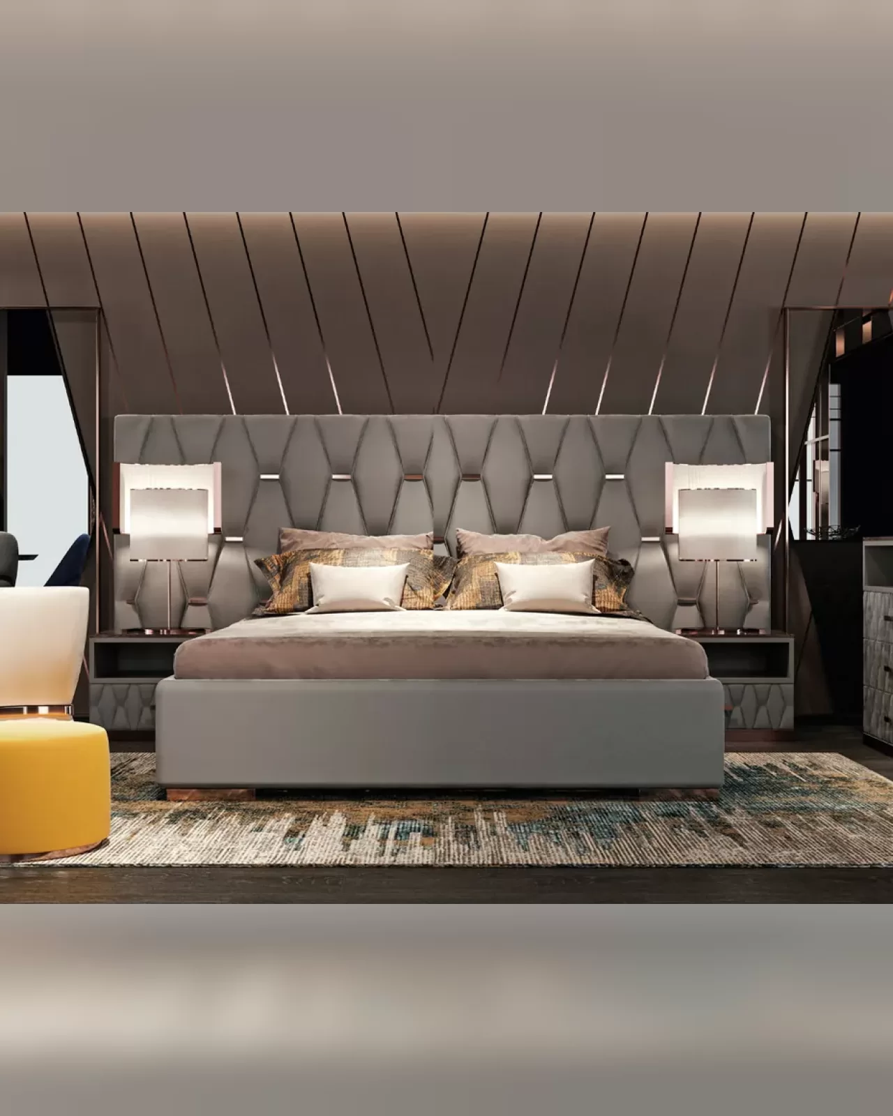 Nefrite Bed, Exence by Epoque