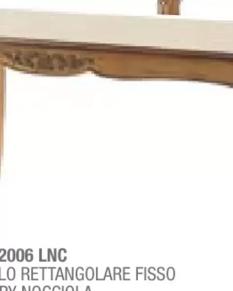 Gran Guardia Fixed Rectangular Table by Francesco Pasi, classic italian table