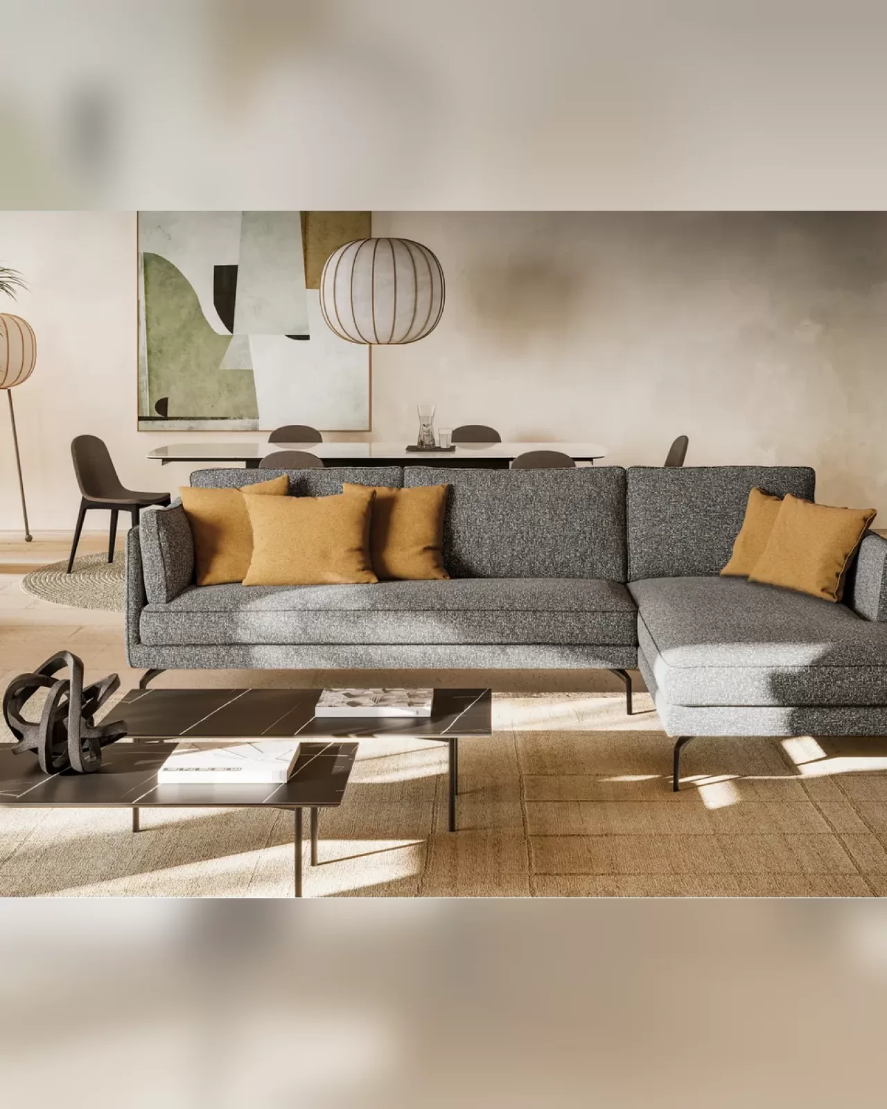 Milton Sofa by Dall'Agnese, leather couch, made to order in Italy