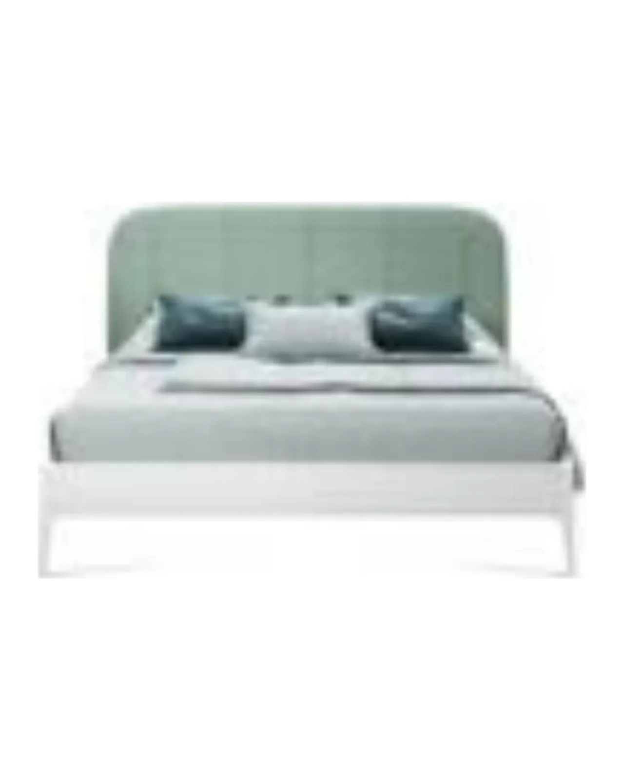 Musa Bed, Headboard Model A, 160x200 by Francesco Pasi, bed specified by mattress size
