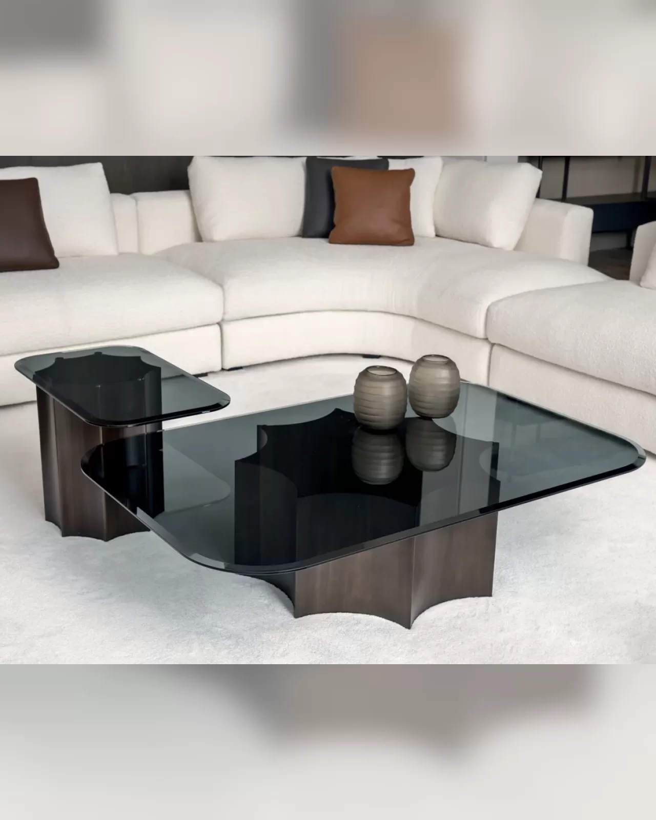 Florio Coffee Table by Cantori, high-end living room table