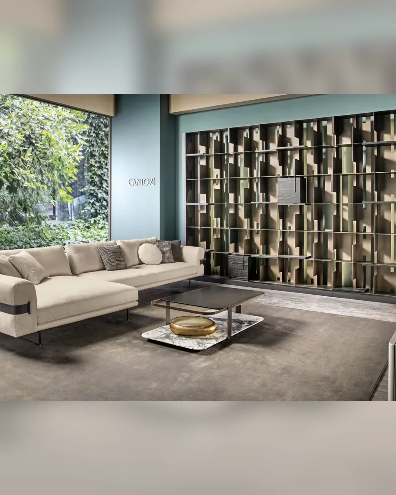 Montecarlo Coffee Table by Cantori, high-end living room table