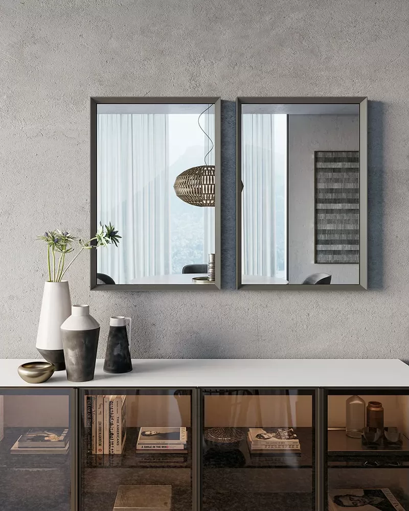 Slash Mirror by Dall'Agnese, contemporary Italian mirror