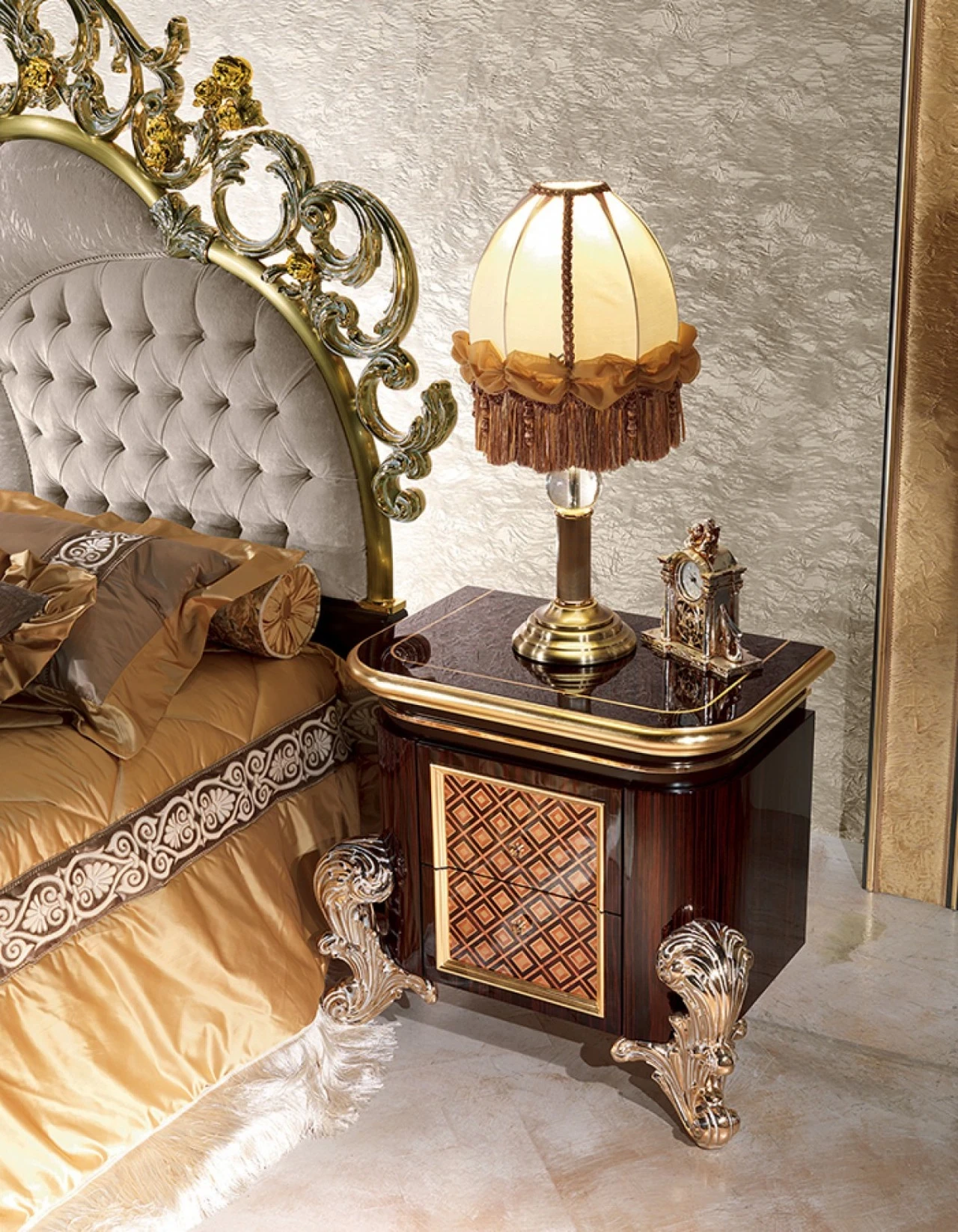 Arya Italian Bedroom Set, image 5 of 8, Italian furniture set