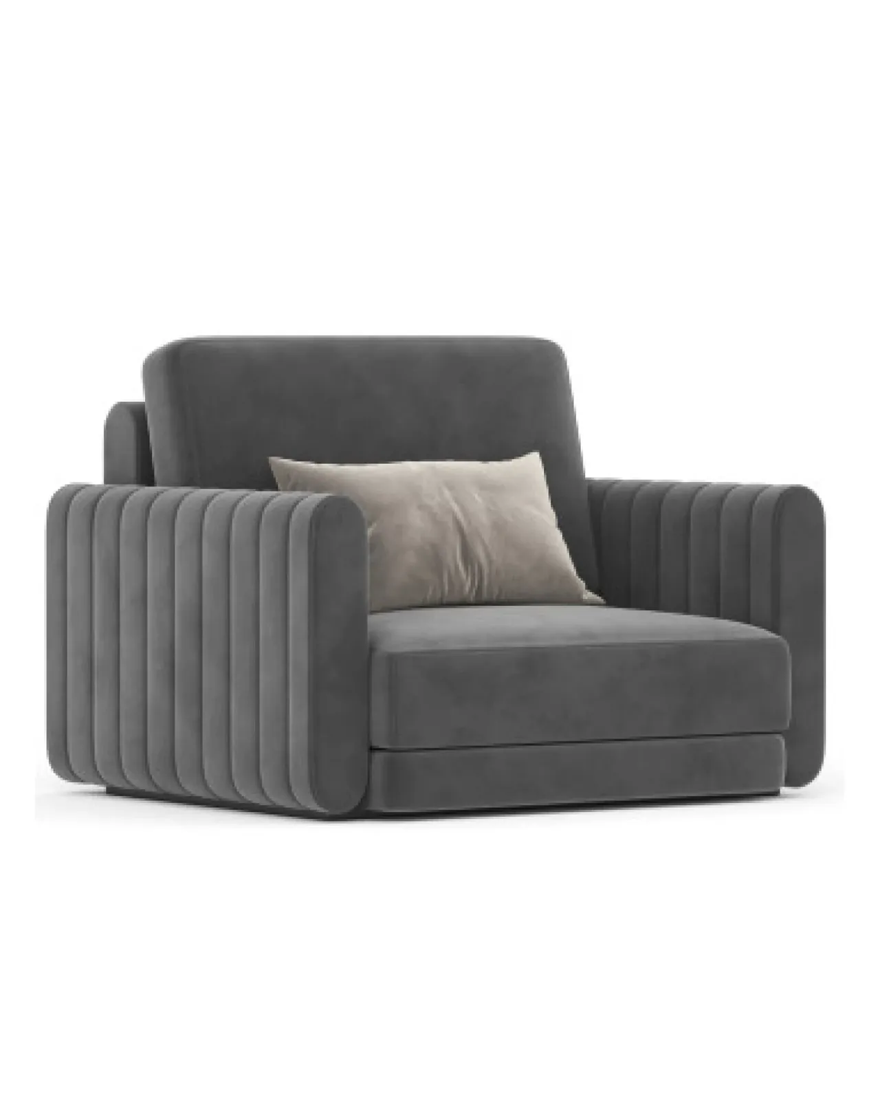 Ellipse Lounge Armchair, Francesco Pasi Italian furniture for the living room