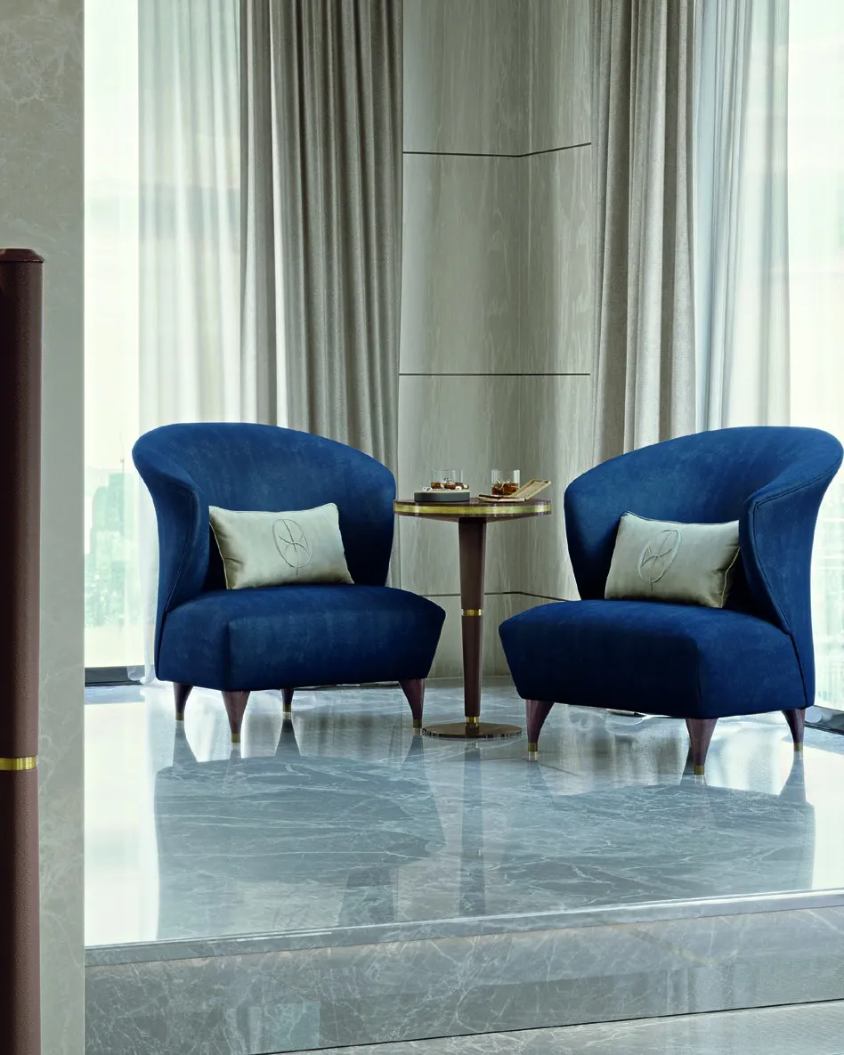 Ellipse Shaped Armchair, image 2 of 3, by Francesco Pasi