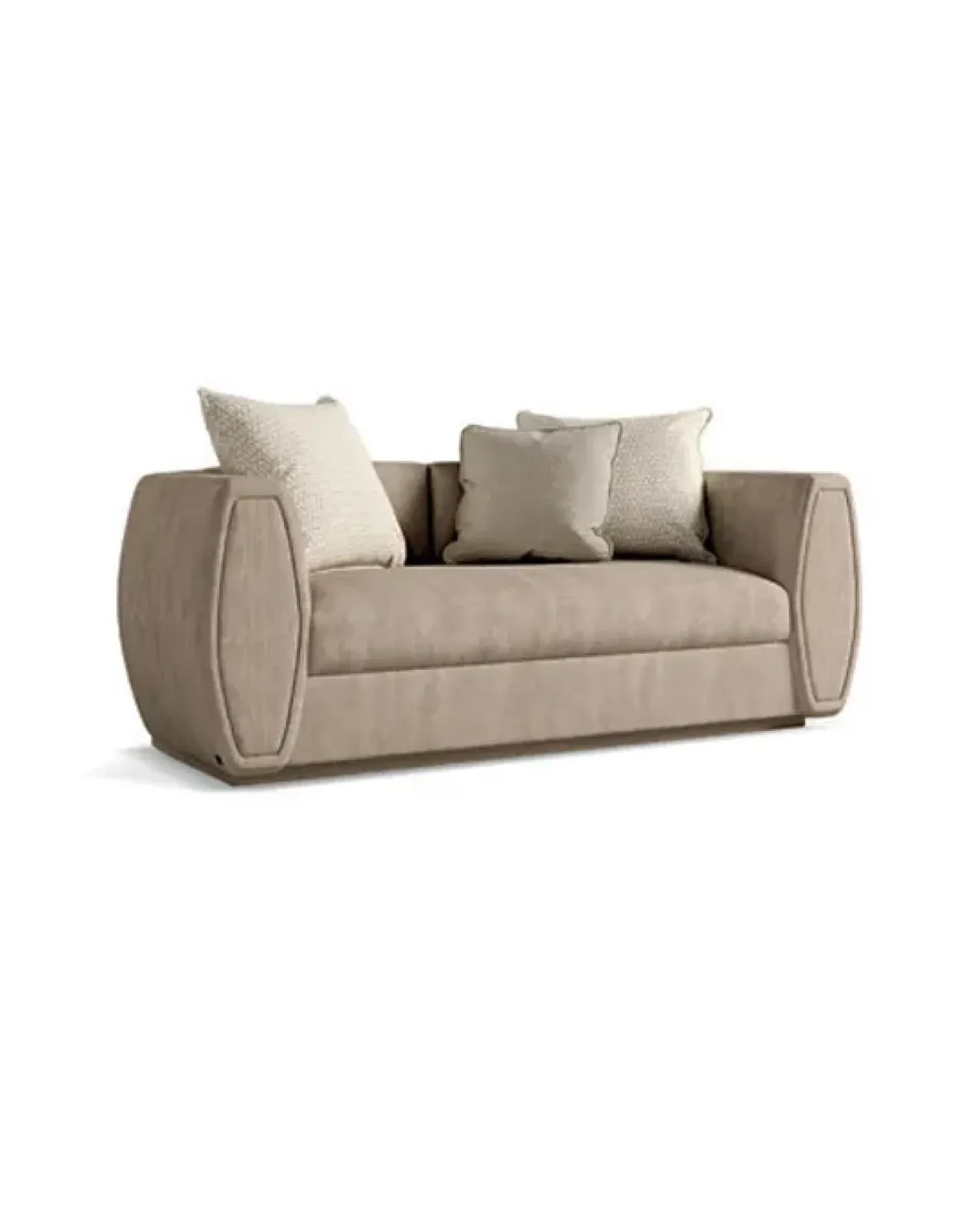 Ellipse Sofa with Rounded Arms, image 2 of 3, by Francesco Pasi