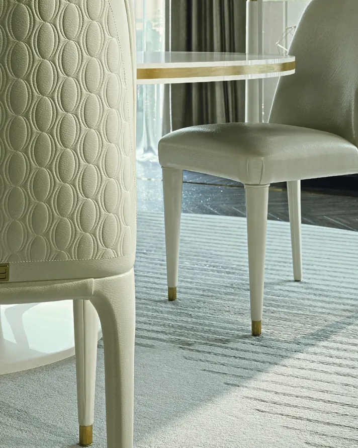 Ellipse Upholstered Dining Chair, image 2 of 2, Francesco Pasi Ellipse collection
