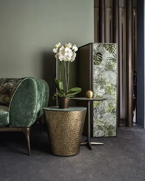 Bohemian Chic living room by Cantori, Cantori Furniture, made to order in Italy