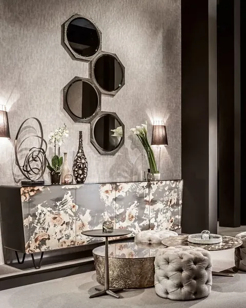 Spiritual Chic living room by Cantori, Italian living room set