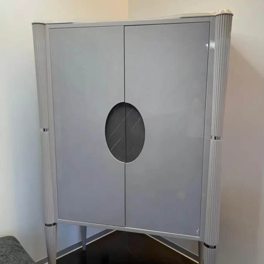 Ellipse Bar Cabinet by Francesco Pasi, dining room furniture, 114 cm wide