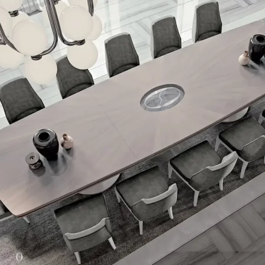 Ellipse Five-Metre Dining Table by Francesco Pasi, dining set, 500 cm wide