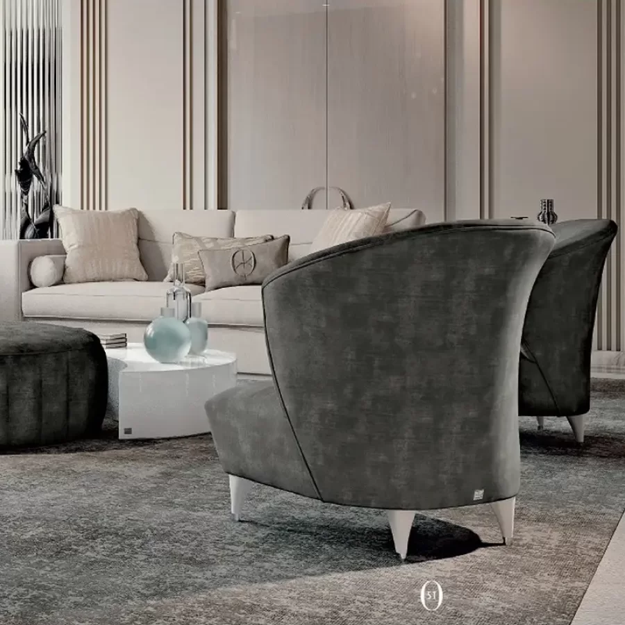 Ellipse Sofa with Straight Arms by Francesco Pasi, Italian leather sofa, 275 or 365 cm wide