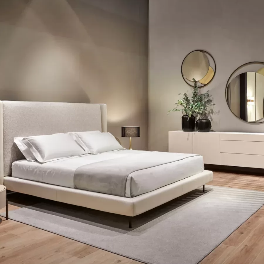 Circe Mirror by Cantori, Italian mirror, wall mirror, round mirror, made to order in Italy