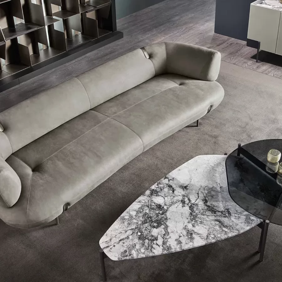 Johnson Sofa by Cantori, luxury Italian sofa, 220 or 270 cm wide