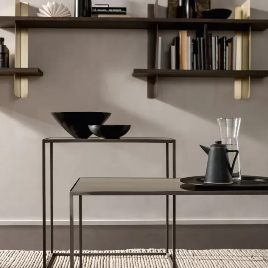 Narciso Rectangular Coffee Tables by Cantori, coffee table, 86 or 90 cm wide