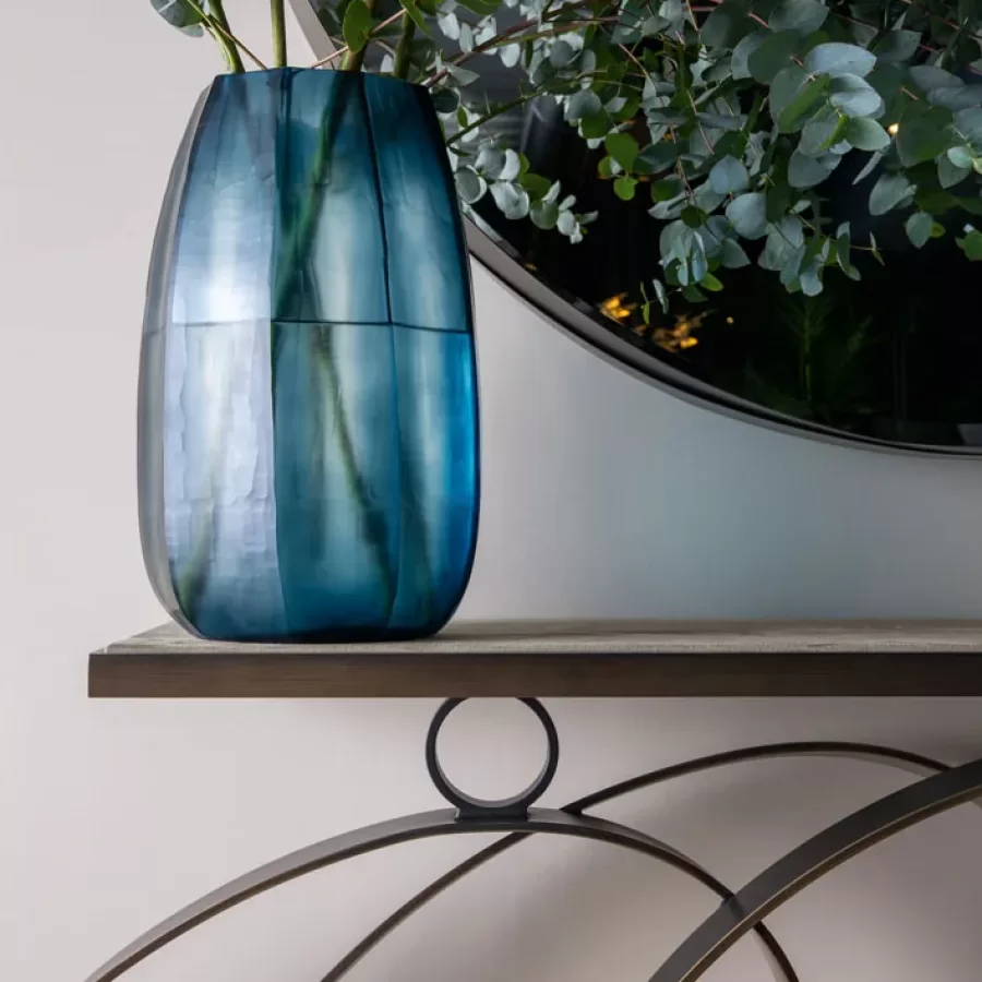 Rodin Console Table by Cantori, made to order in Italy, dining set, 154 cm wide