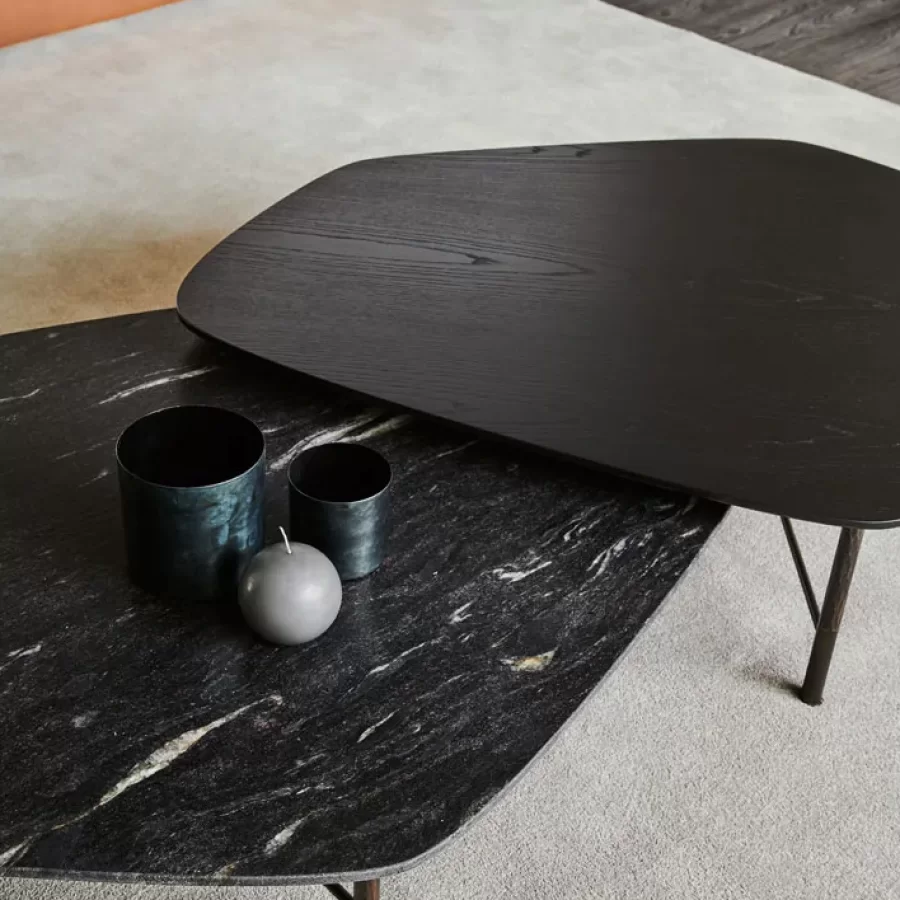 Shanghai Coffee Table by Cantori, rectangular coffee table, 135 cm wide