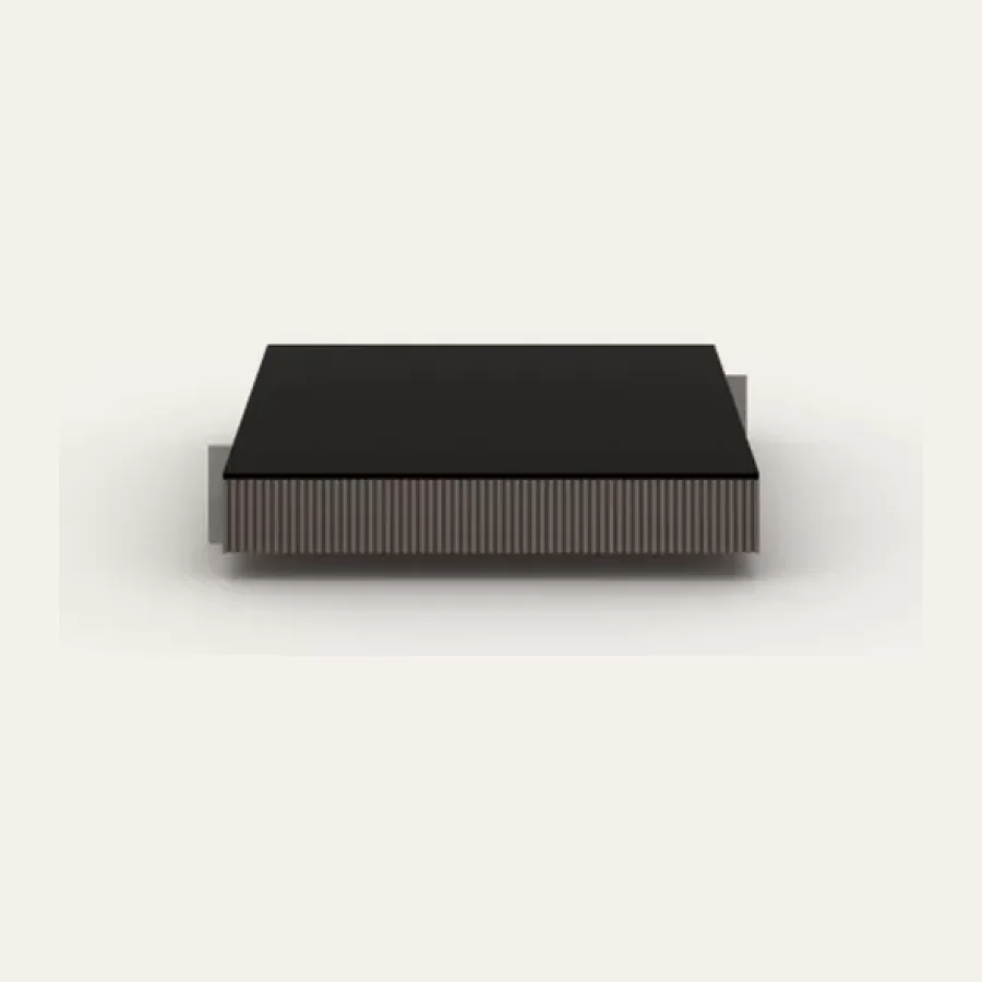 Cianite Coffee Table by Epoque, Italian furniture company for the living room, glass top