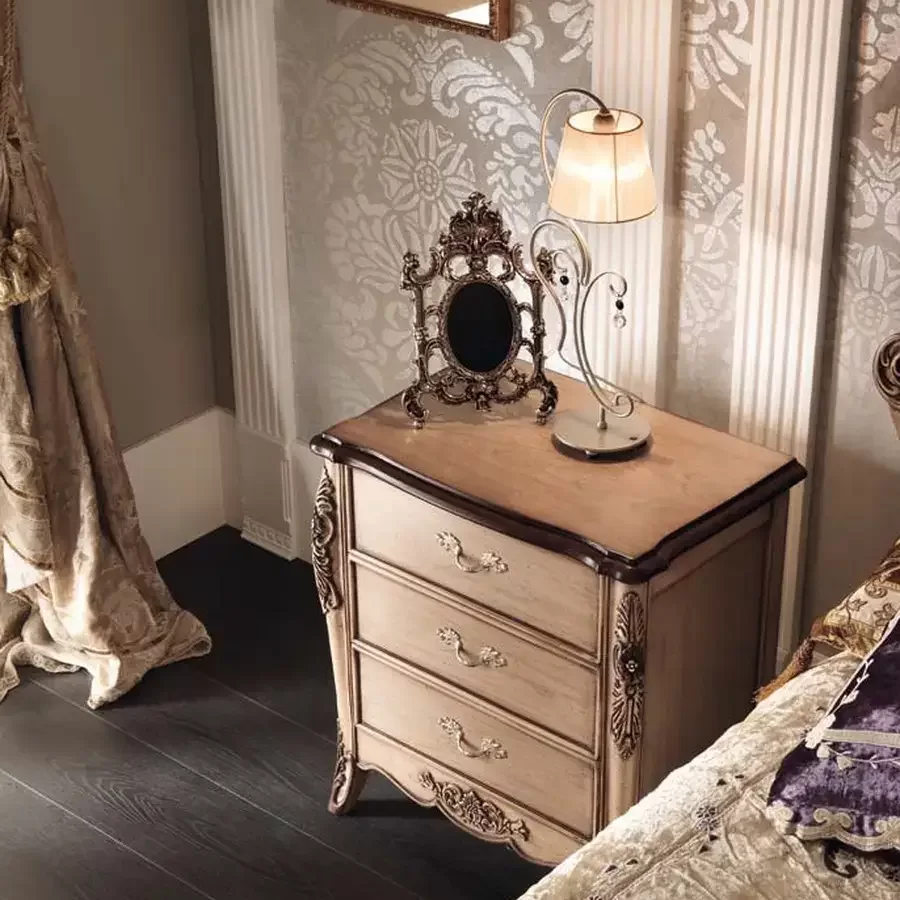 Gran Guardia Nightstand 2051 by Francesco Pasi, bedside table, 62 cm wide