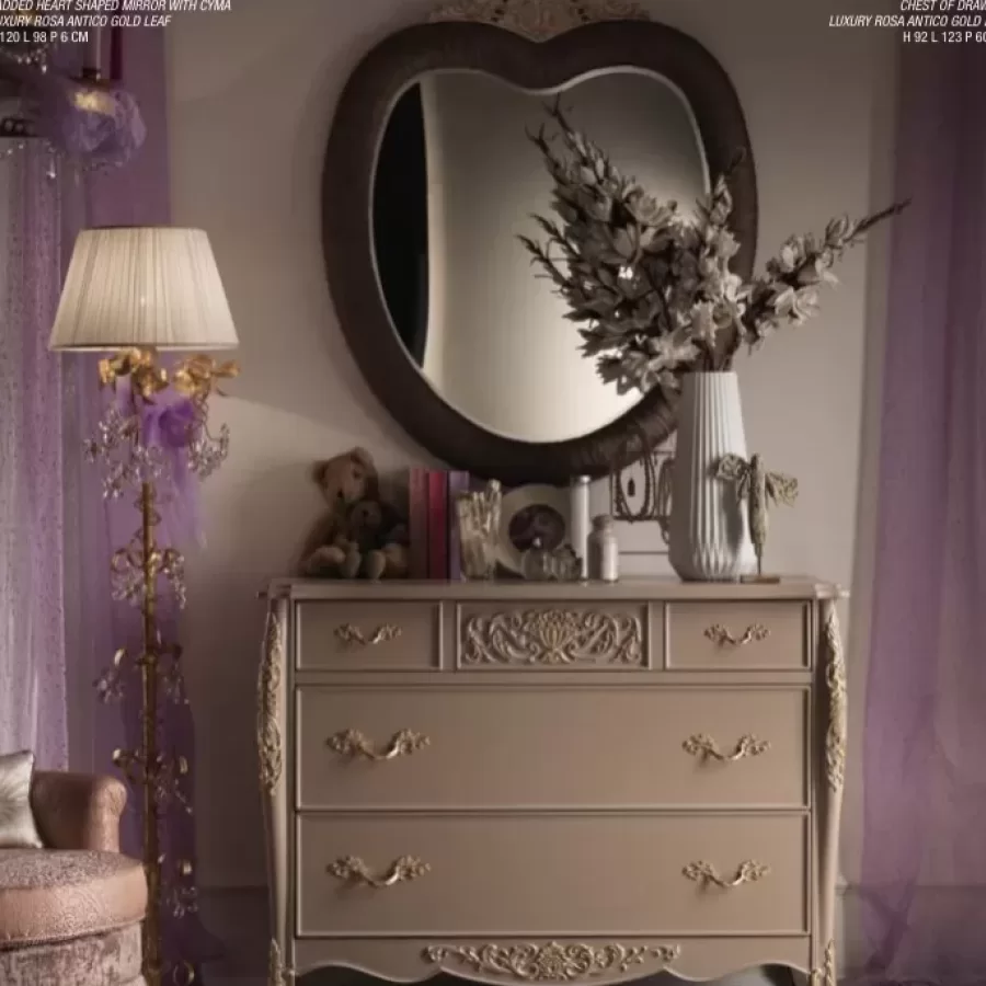 Gran Guardia Chest of Drawers, 3 Drawers by Francesco Pasi, bedroom dresser, 123 cm wide