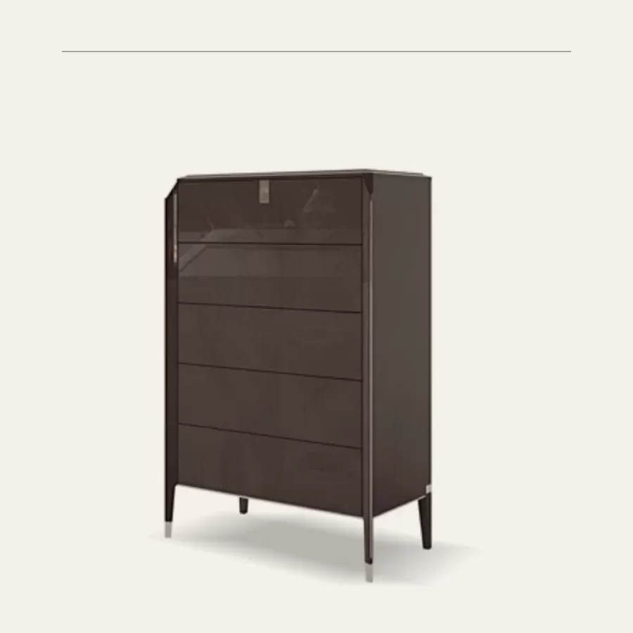 Icon Tallboy by Francesco Pasi, bedroom dresser, tall dresser, 90 cm wide