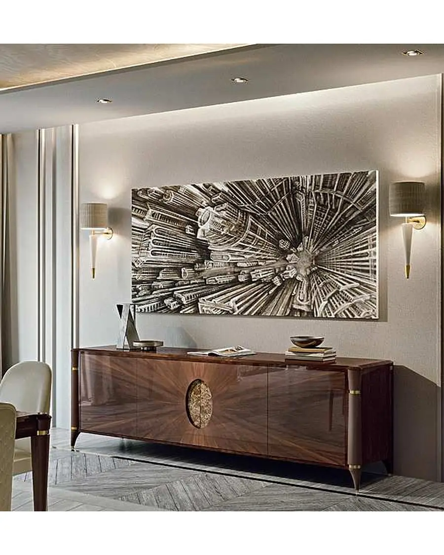 Ellipse sideboard marble oval, Francesco Pasi, supplementary photo, photo 6 of 10