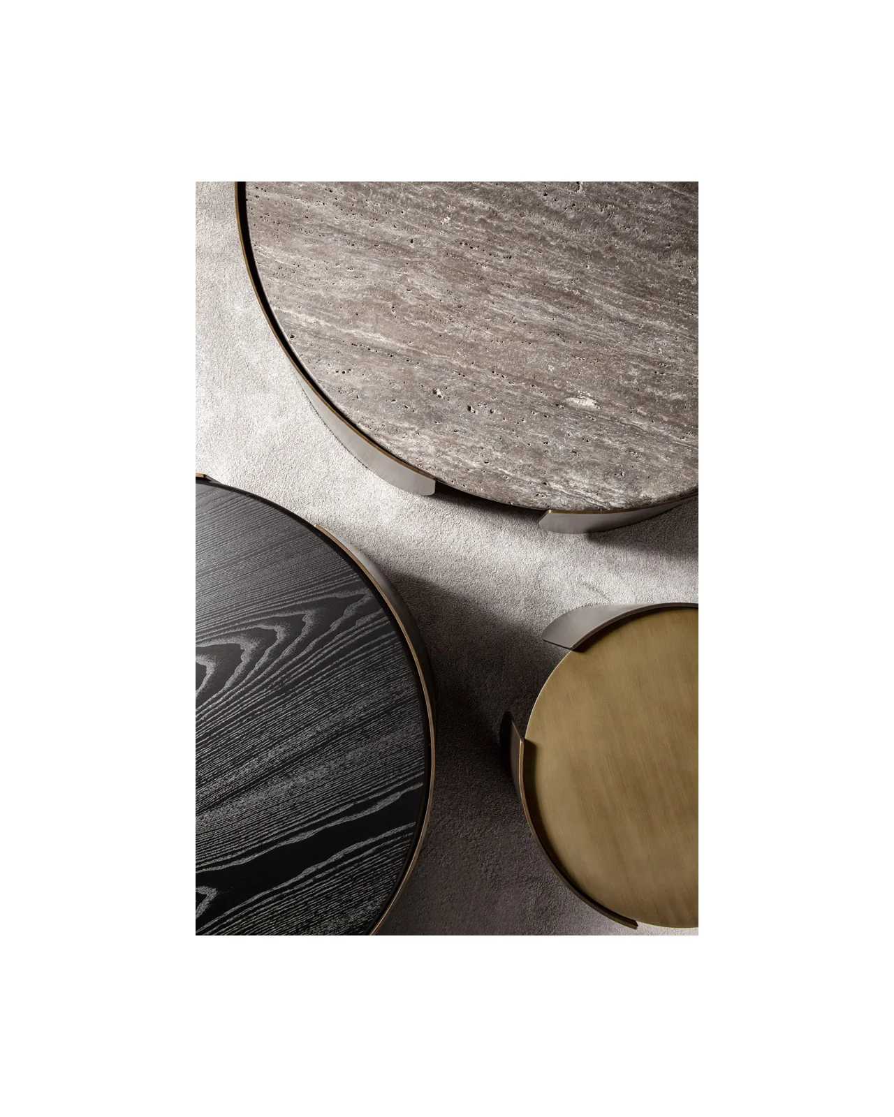 Atenae coffee tables by Cantori, in an interior setting, photo 10 of 14