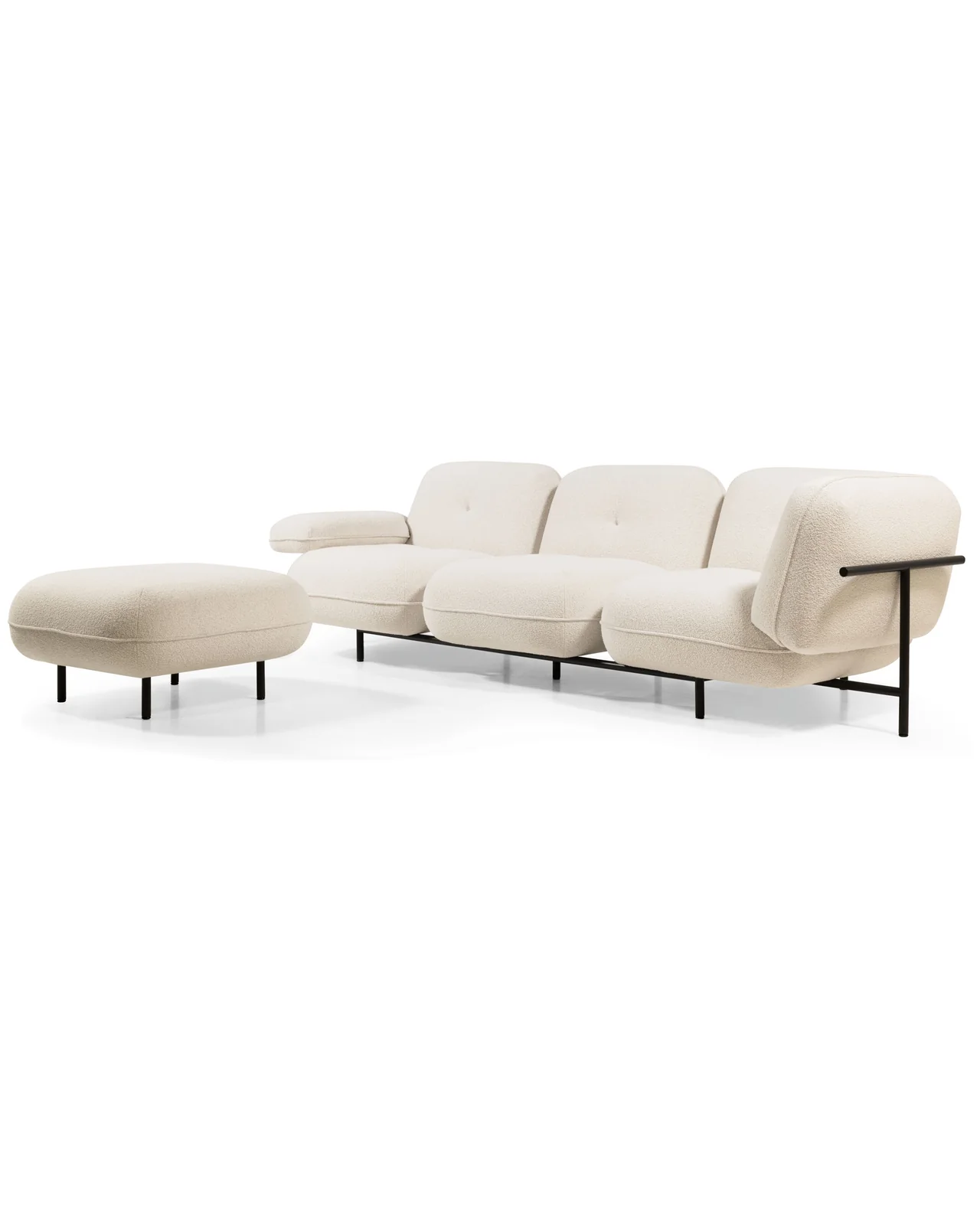 Cloud pouf by Cantori, studio view, photo 1 of 1, Nobili Design catalog