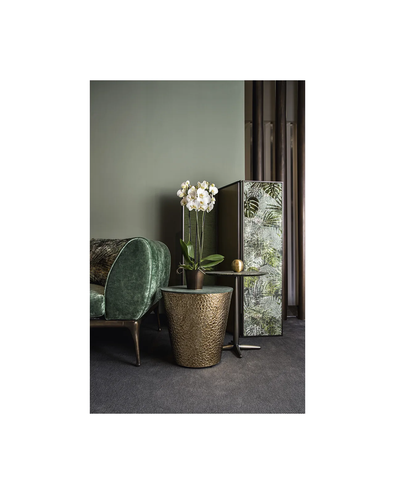 Conico coffee table by Cantori, in an interior setting, photo 2 of 3