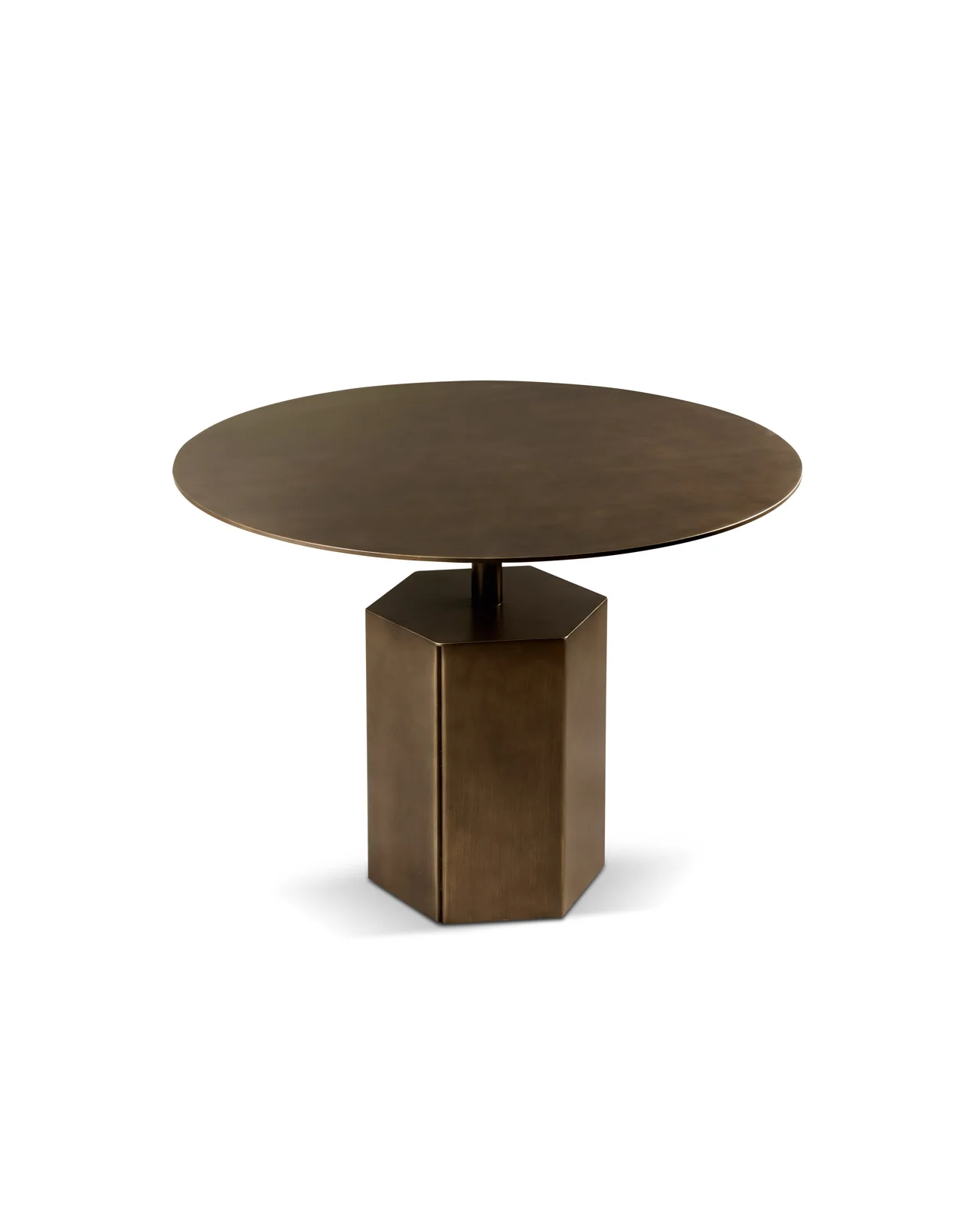 Esagono coffee and side tables by Cantori, studio view, photo 4 of 4