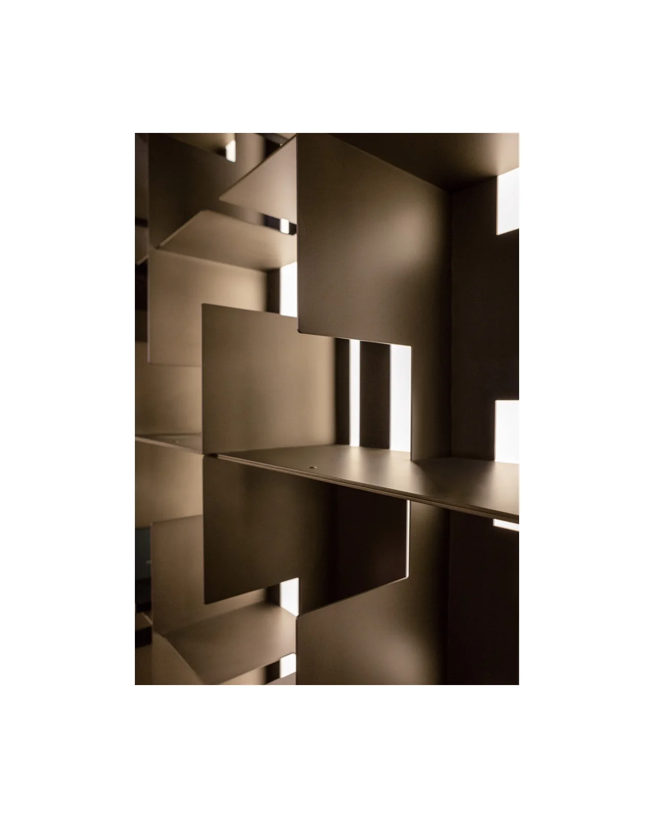 Hong Kong bookcase composition by Cantori, in an interior setting, photo 9 of 17