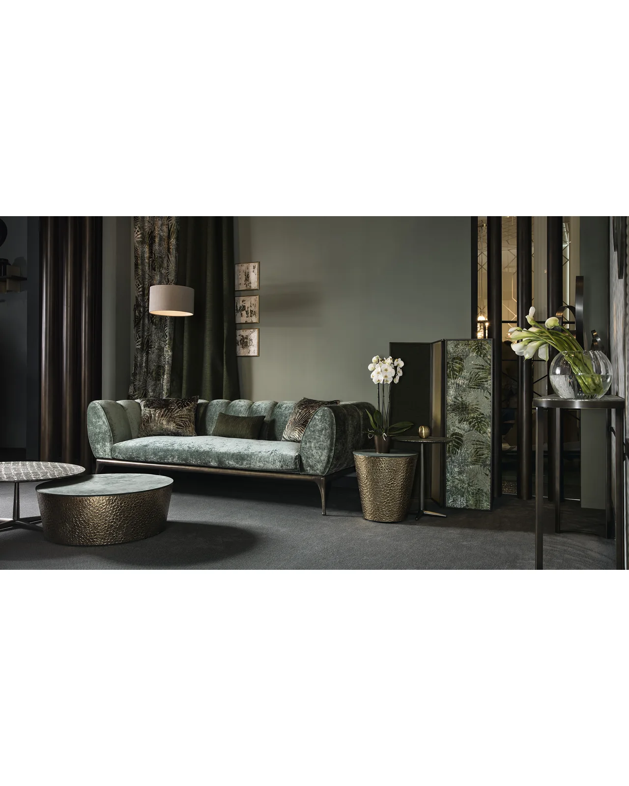 Iseo sofa by Cantori, in an interior setting, photo 4 of 6, Nobili Design catalog