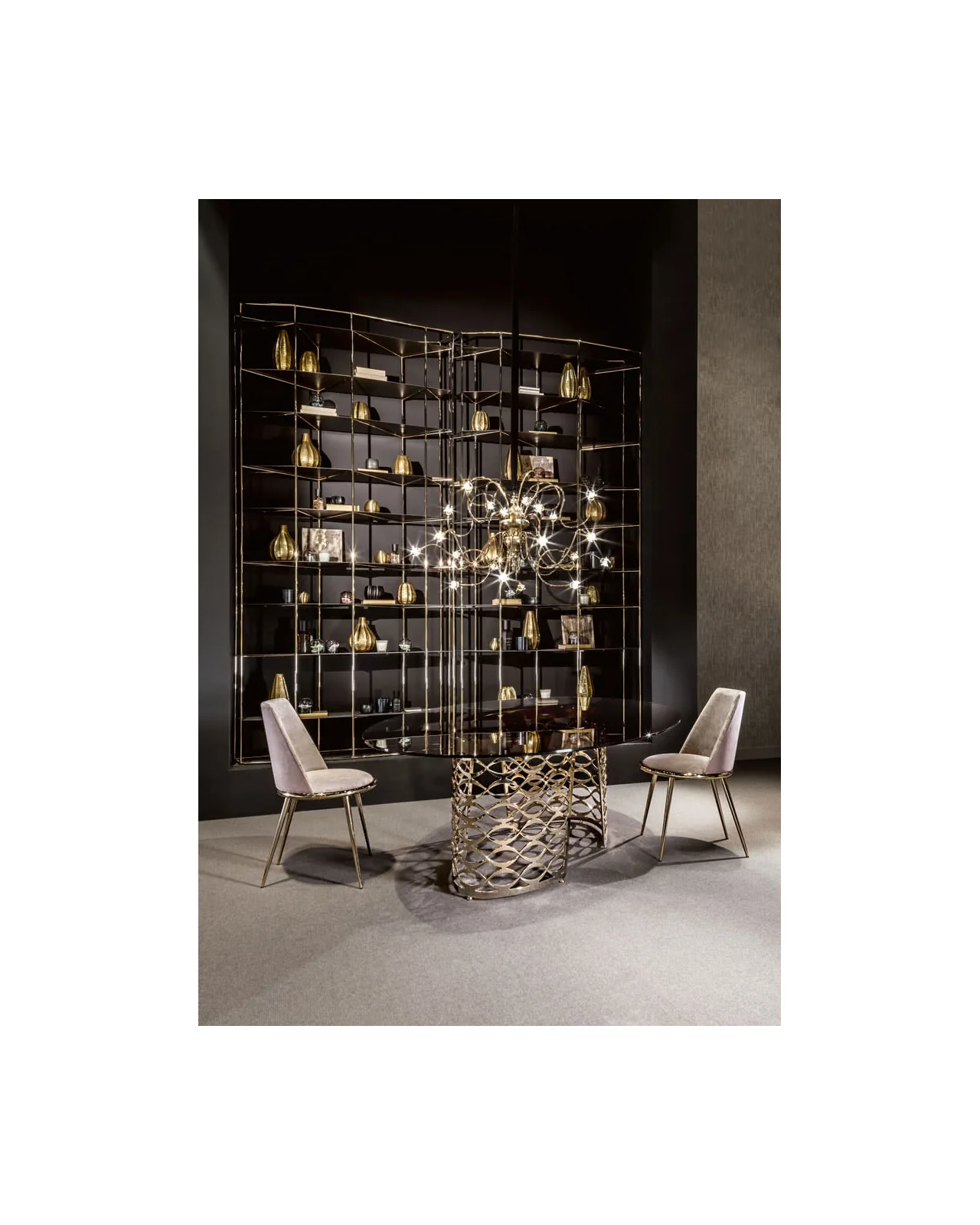 Isidoro dining table by Cantori, in an interior setting, photo 4 of 4
