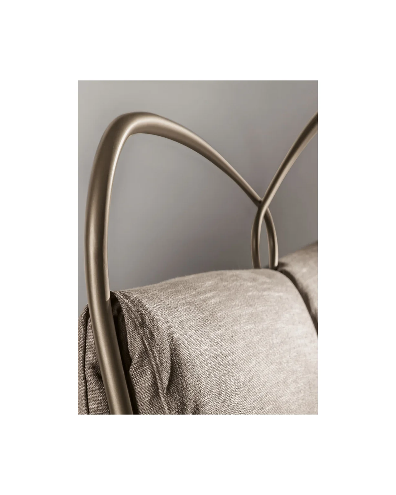 St. Tropez Padded Frame bed by Cantori, in an interior setting, photo 3 of 5