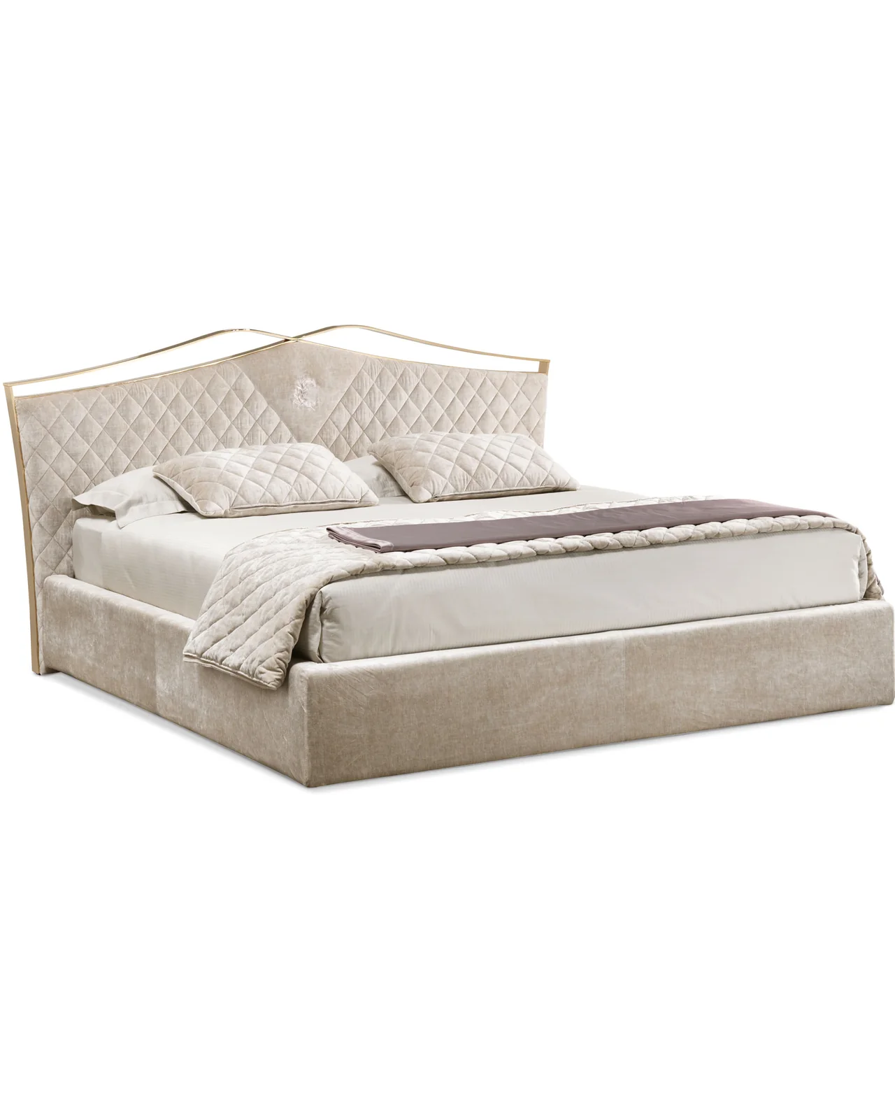 Valentino bed by Cantori, studio view, photo 1 of 6, Nobili Design catalog