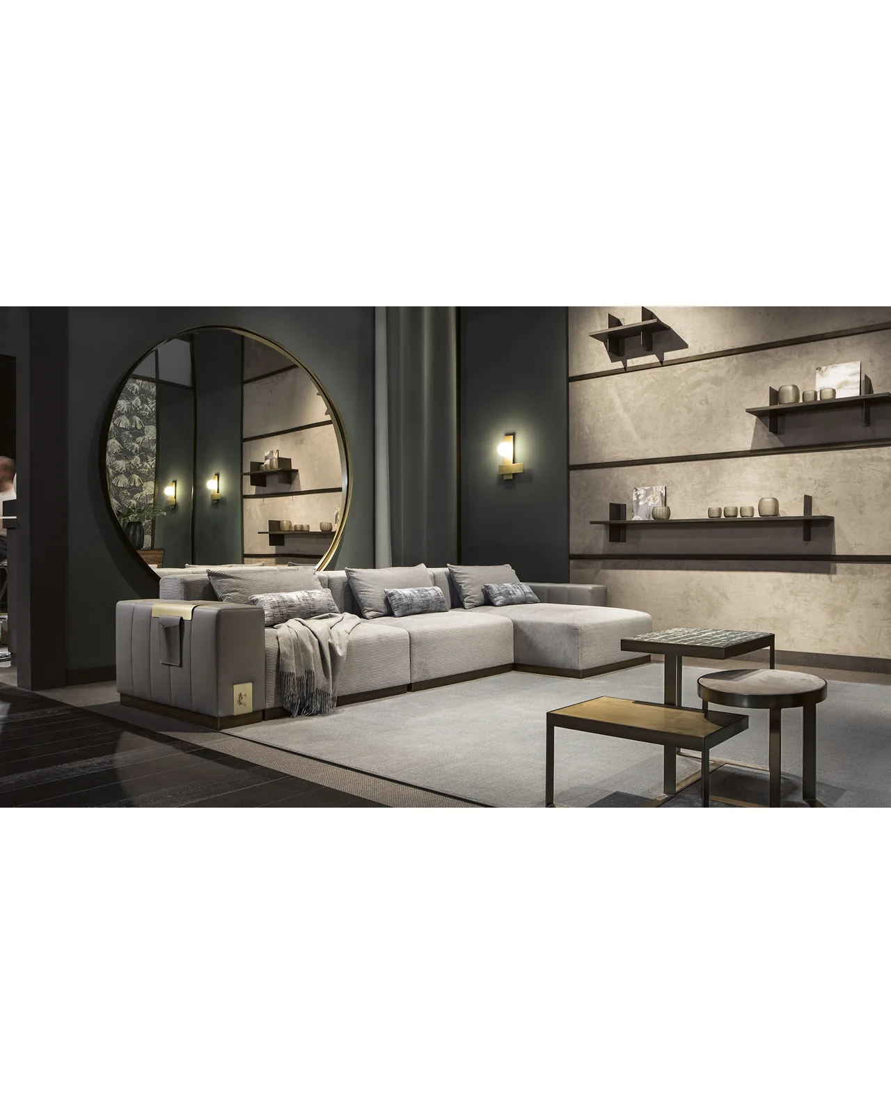 Vietri modular sofa by Cantori, in an interior setting, photo 6 of 8